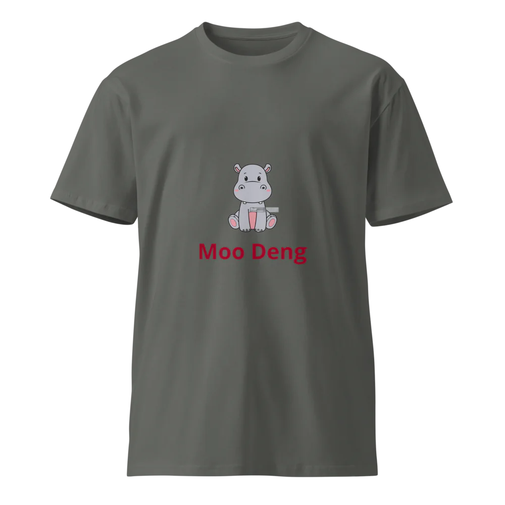 Hippo Moo-Deng Unisex Premium T-Shirt | Stylish & Soft Casual Wear for All