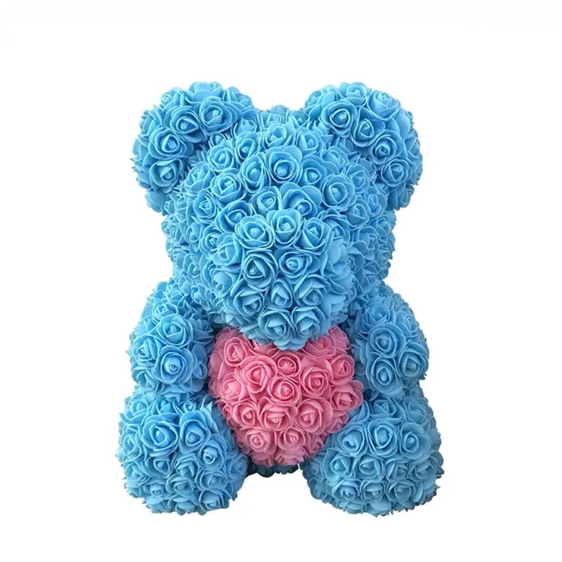 Valentine Flower Rose Teddy Bear Gift Anniversary