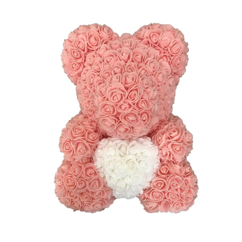 Valentine Flower Rose Teddy Bear Gift Anniversary