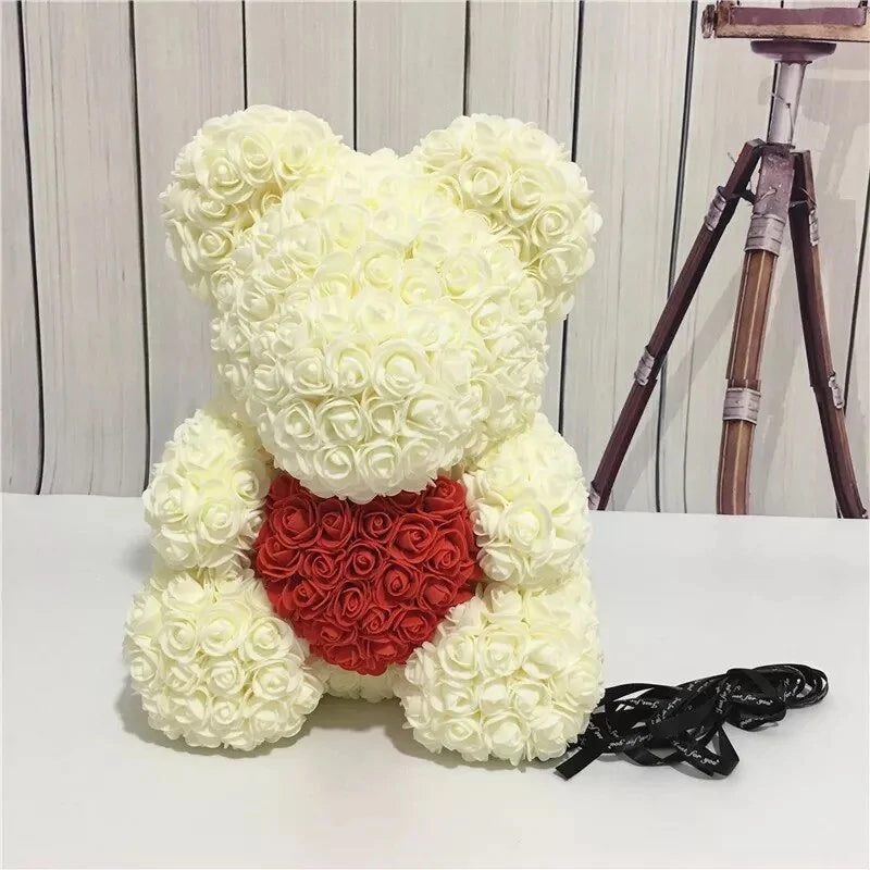 Valentine Flower Rose Teddy Bear Gift Anniversary