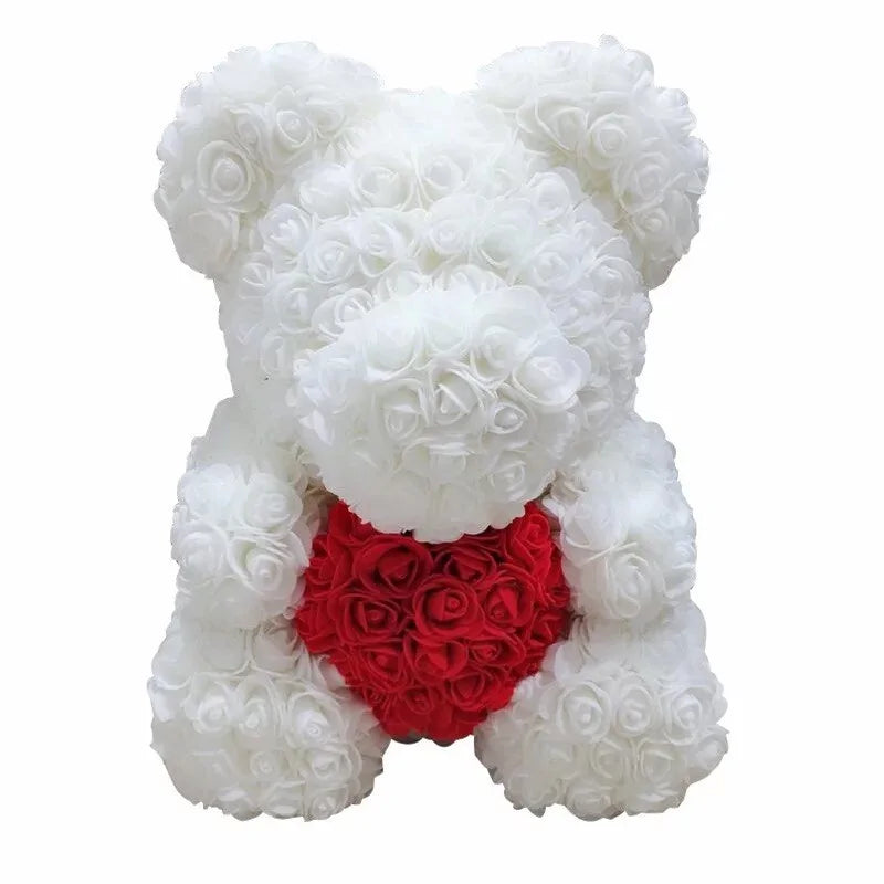 Valentine Flower Rose Teddy Bear Gift Anniversary