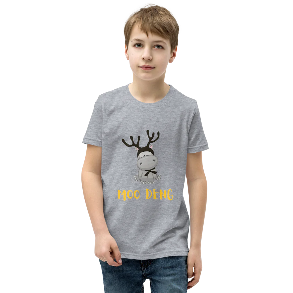 Hippo Moo-Deng Youth Staple Premium Quality Casual T-Shirt Kids