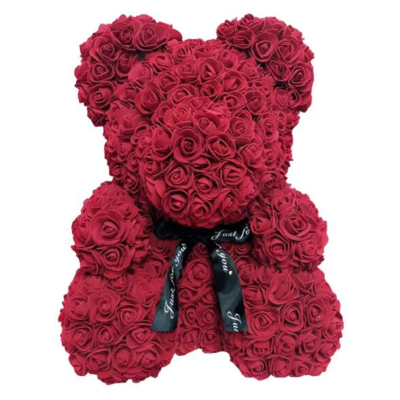 Valentine Flower Rose Teddy Bear Gift Anniversary