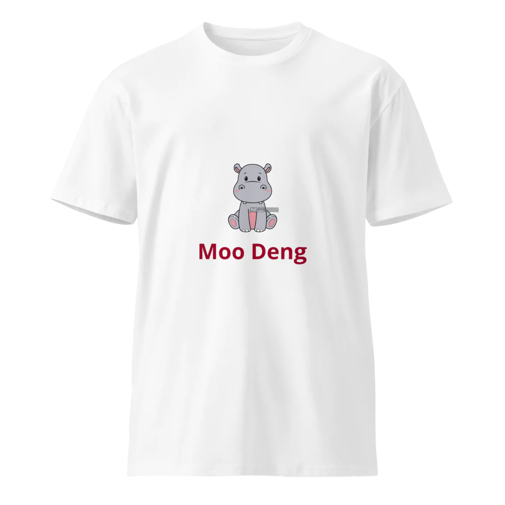 Hippo Moo-Deng Unisex Premium T-Shirt | Stylish & Soft Casual Wear for All