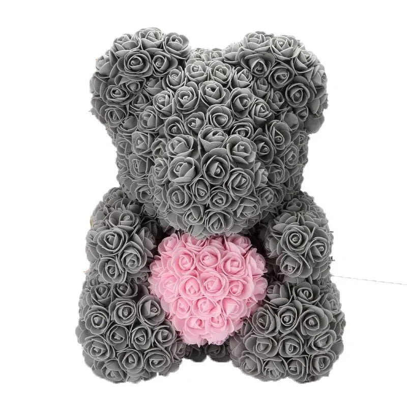 Valentine Flower Rose Teddy Bear Gift Anniversary