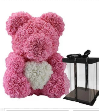 Valentine Flower Rose Teddy Bear Gift Anniversary