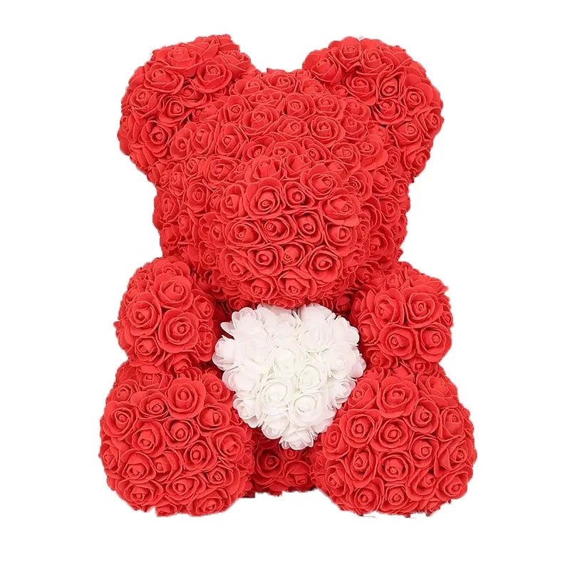 Valentine Flower Rose Teddy Bear Gift Anniversary