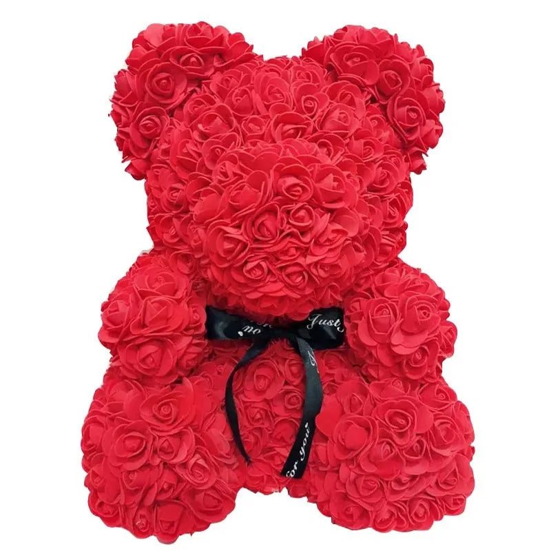 Valentine Flower Rose Teddy Bear Gift Anniversary