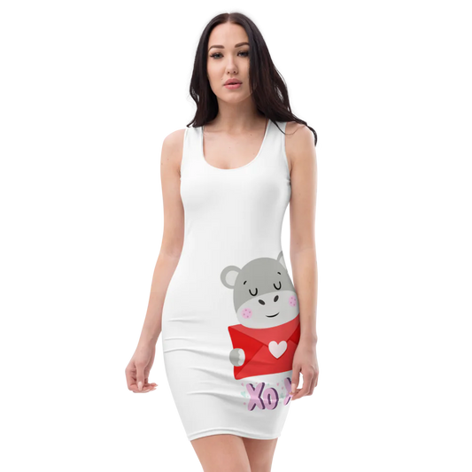 Valentine's Bodycon Dress Elegant Style for Romantic Moments