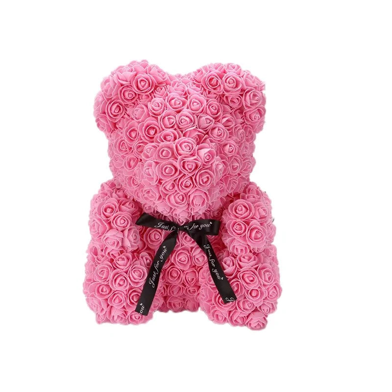 Valentine Flower Rose Teddy Bear Gift Anniversary