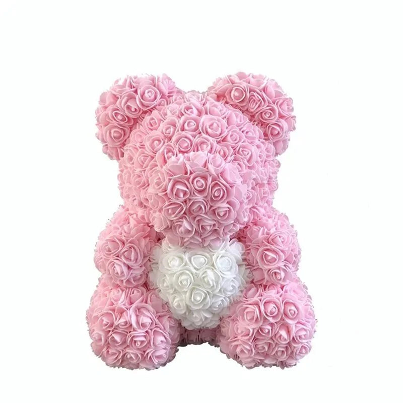 Valentine Flower Rose Teddy Bear Gift Anniversary