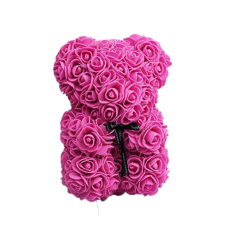 Valentine Flower Rose Teddy Bear Gift Anniversary