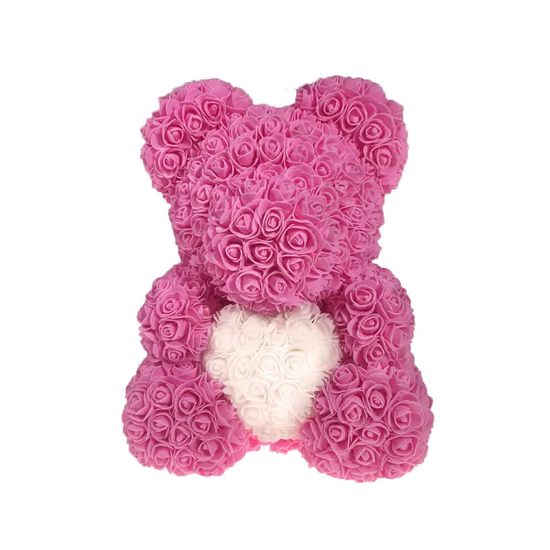 Valentine Flower Rose Teddy Bear Gift Anniversary