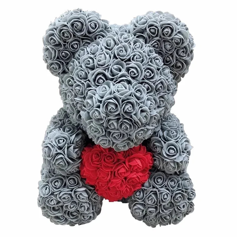 Valentine Flower Rose Teddy Bear Gift Anniversary