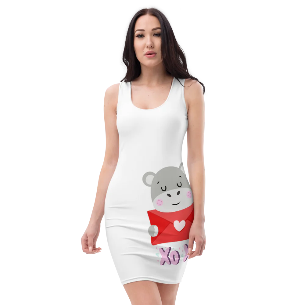 Valentine's Bodycon Dress Elegant Style for Romantic Moments