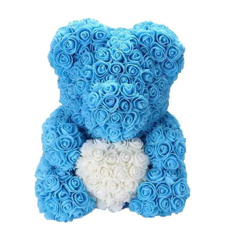 Valentine Flower Rose Teddy Bear Gift Anniversary